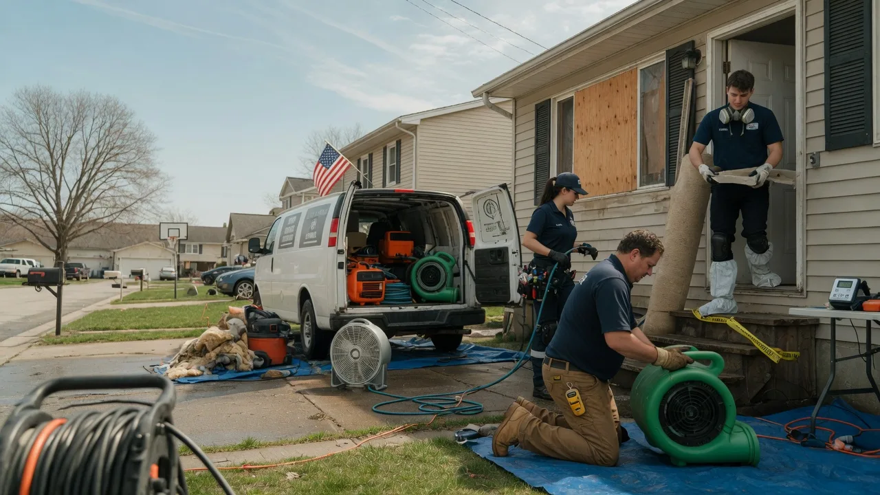 Water Damage Restoration in Little Eagle, SD near me